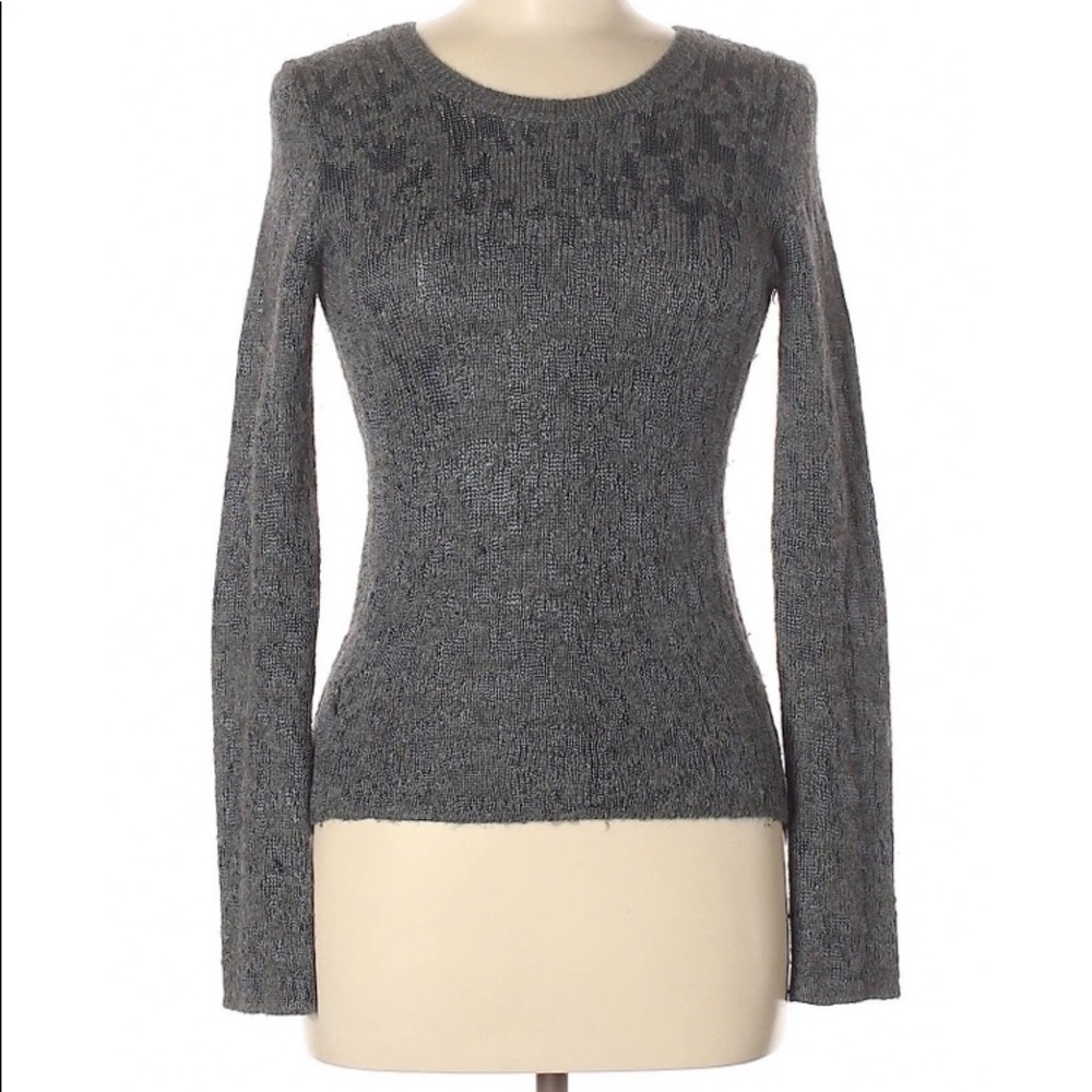 Theyskins Theory grey blue sweater